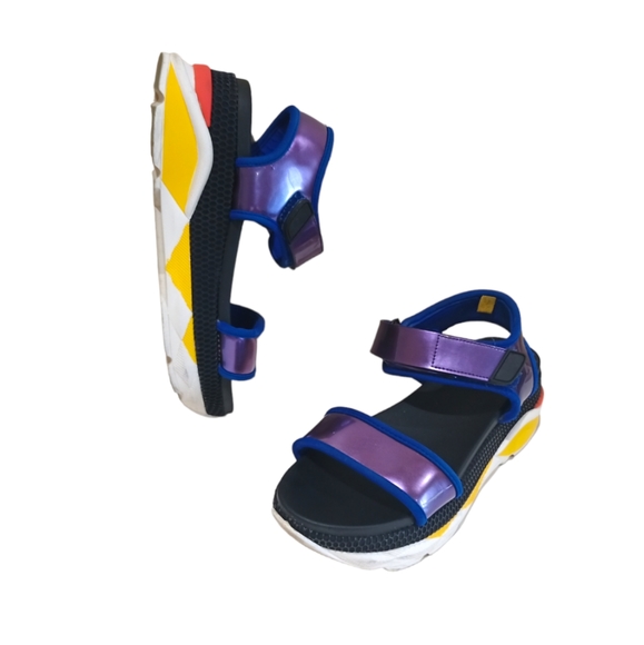 Aldo Zarelle Women's Colorful Sport Luxe Platform Sandals - Picture 7 of 16